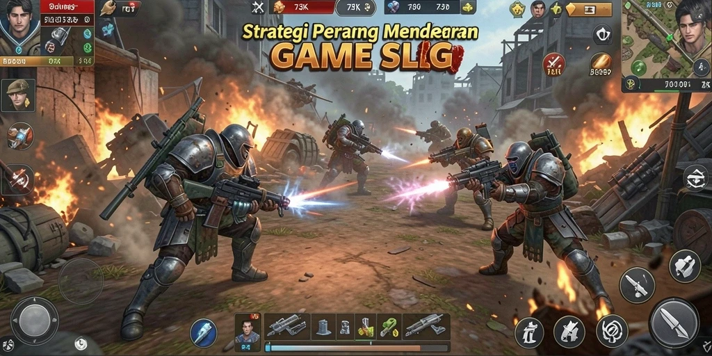 Tampilan utama gameplay SLG yang menantang dan mendebarkan.
