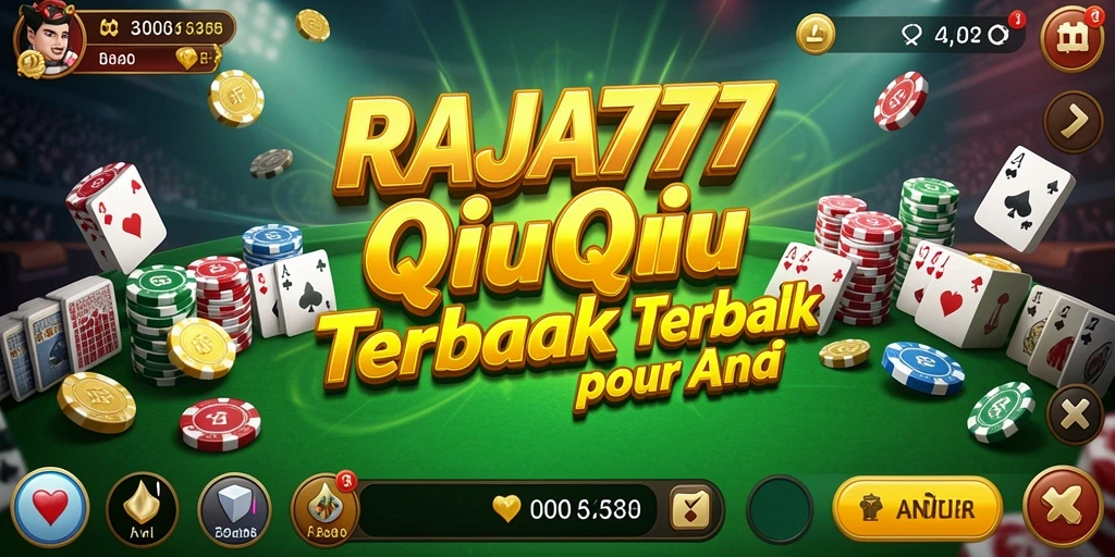 Tampilan gameplay QiuQiu yang seru dan menarik di RAJA777.