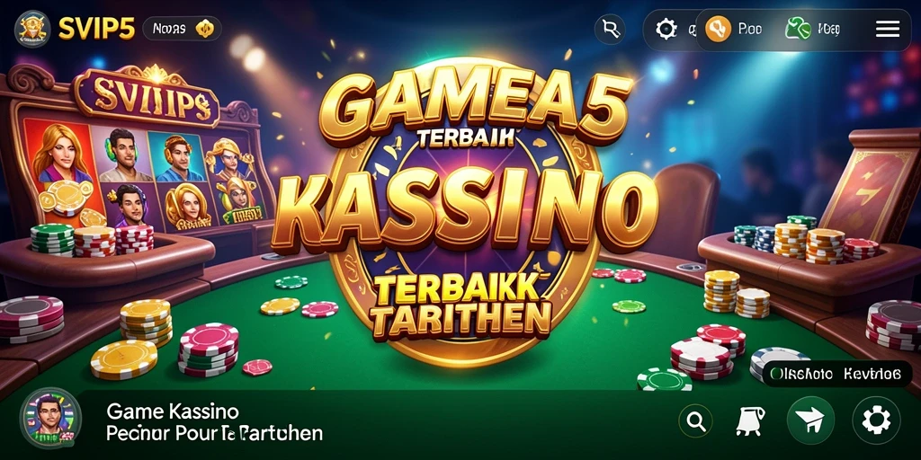 Tampilan permainan Kasino yang seru dan mengasyikkan.
